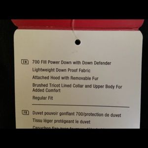 Marmot girls down parka